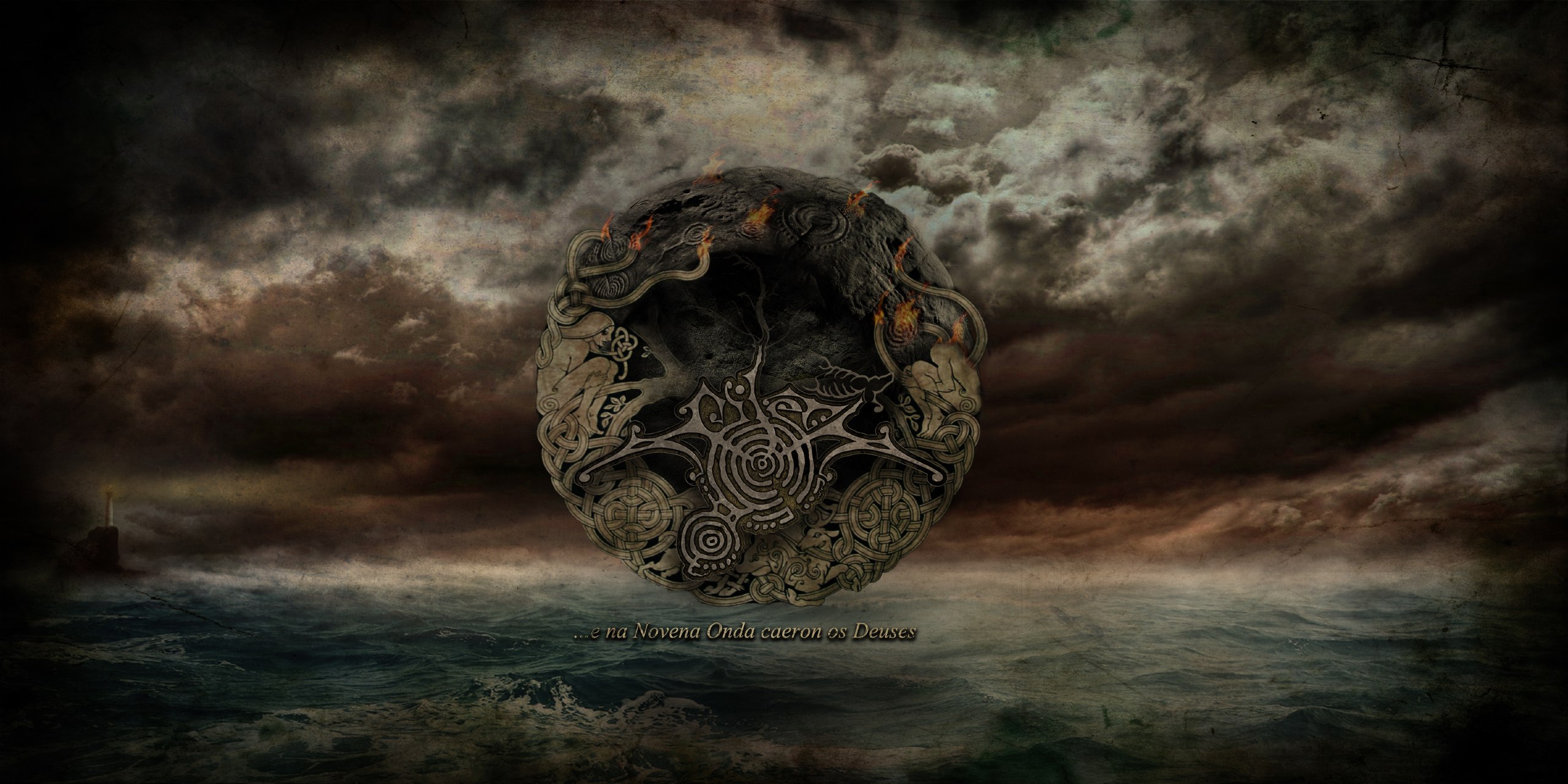 Mileth - ...E Na Novena Onda Caeron Os Deuses [single] (2014) Pagan Folk Metal