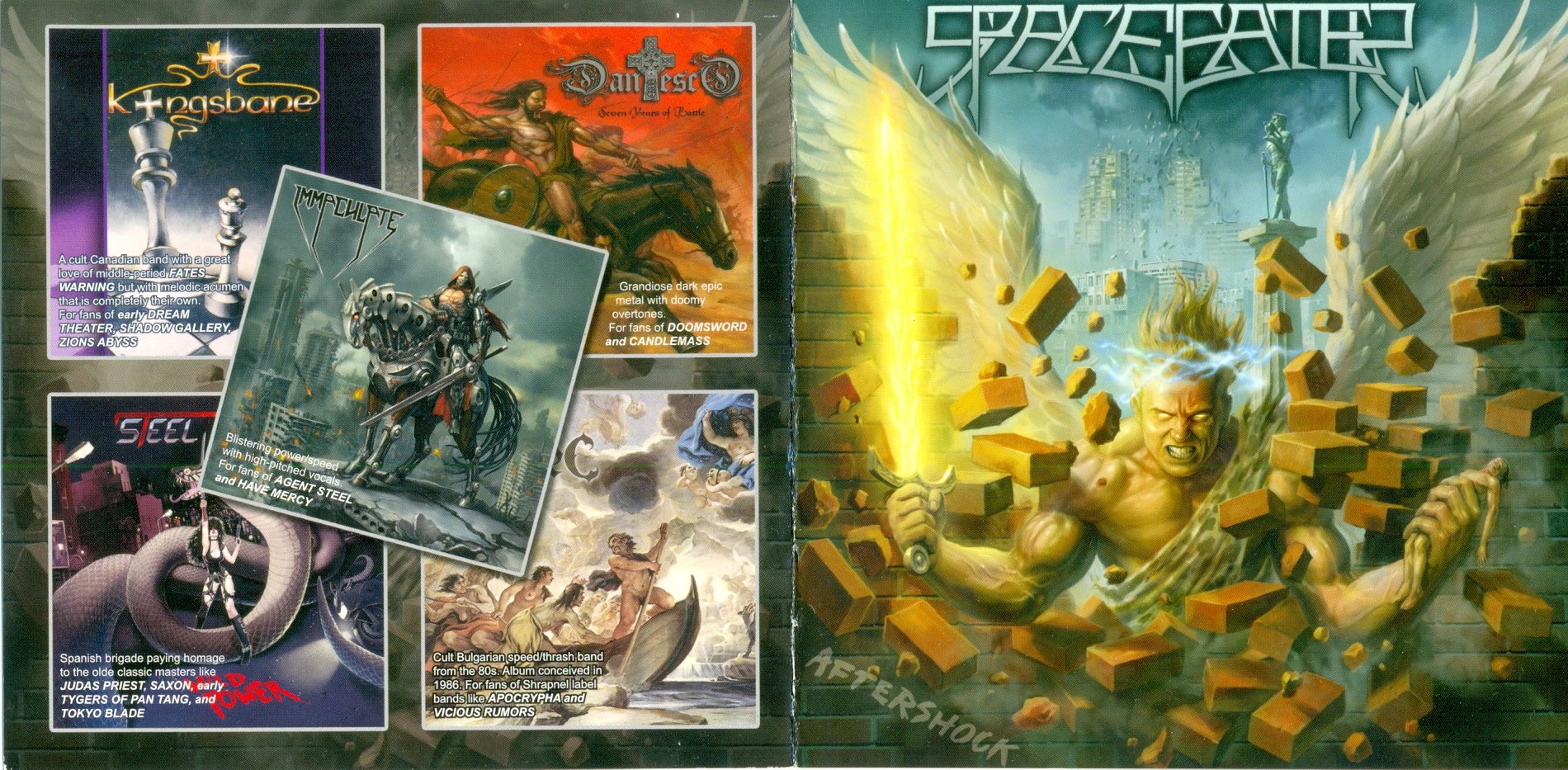 Space Eater - Aftershock (2010) Thrash Metal