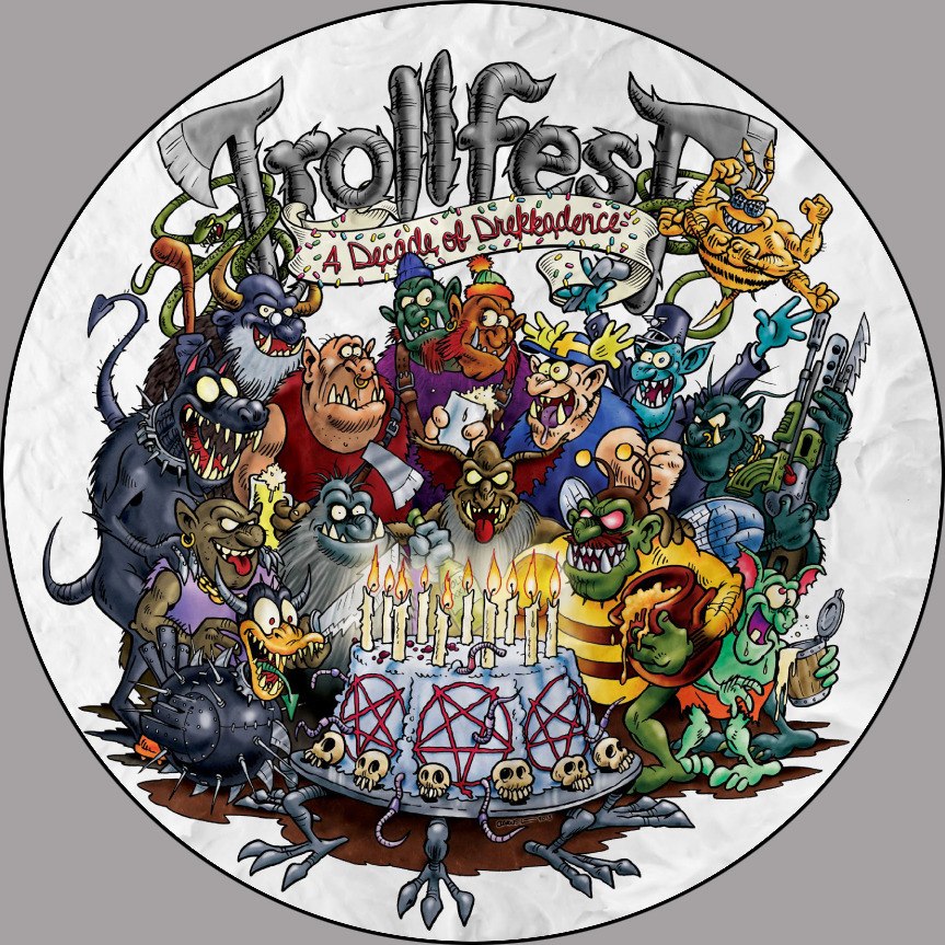 Trollfest - A Decade Of Drekkadence [best of⁄compilation] (2013) Folk Metal (D)