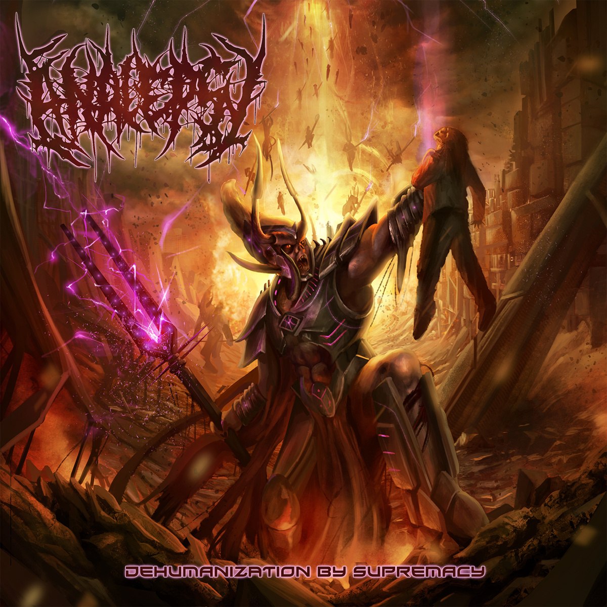 Analepsy - Dehumanization By Supremacy [ep] (2015) Slamming Brutal Death Metal