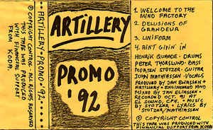 Artillery - Mind Factory [demo] (1991) Thrash Metal