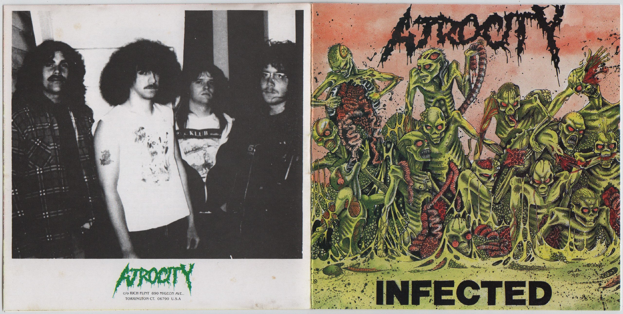 Atrocity - Infected (1990) Death Metal⁄Grind
