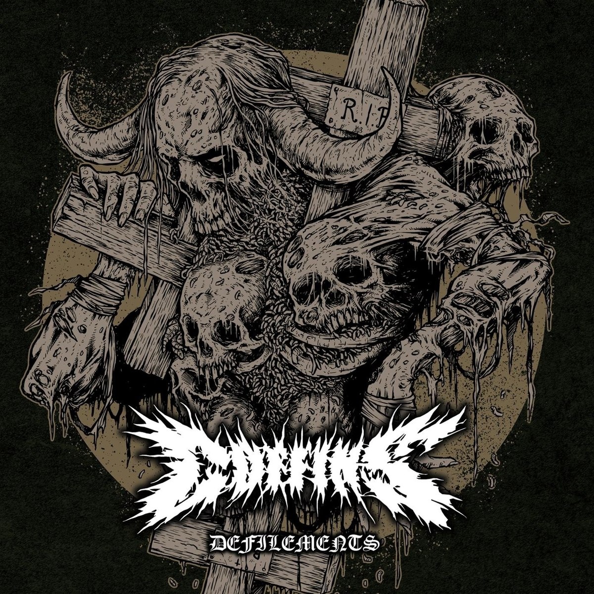 Coffins - Defilements [compilation] (2021) Death⁄Doom Metal (D)