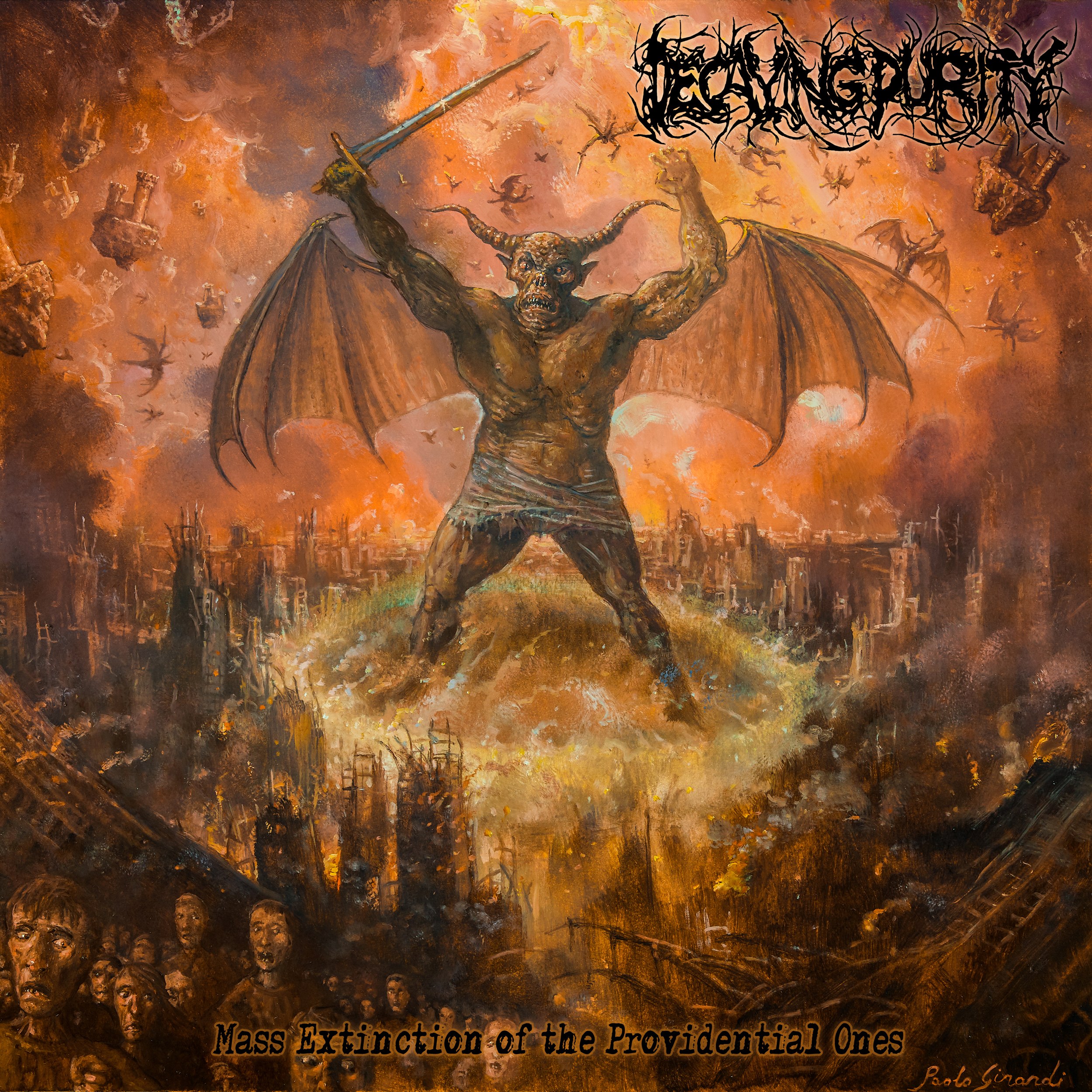 Decaying Purity - Mass Extinction Of The Providential Ones (2020) Brutal Death Metal