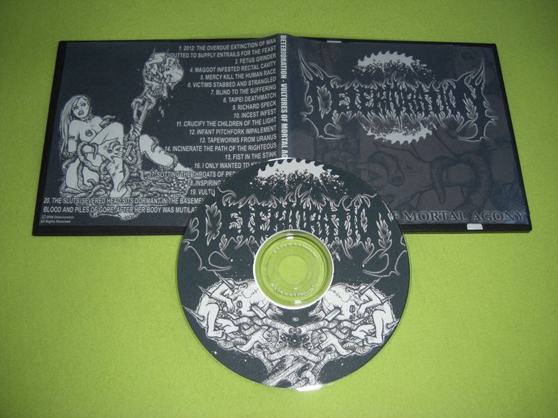 Deterioration - Vultures Of Mortal Agony [re-release 2008] (2007) Brutal Death Metal⁄Goregrind