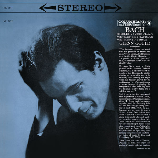 Glenn Gould - Bach: Italian Concerto in F Major & Partitas Nos. 1 & 2 (1960) [FLAC]