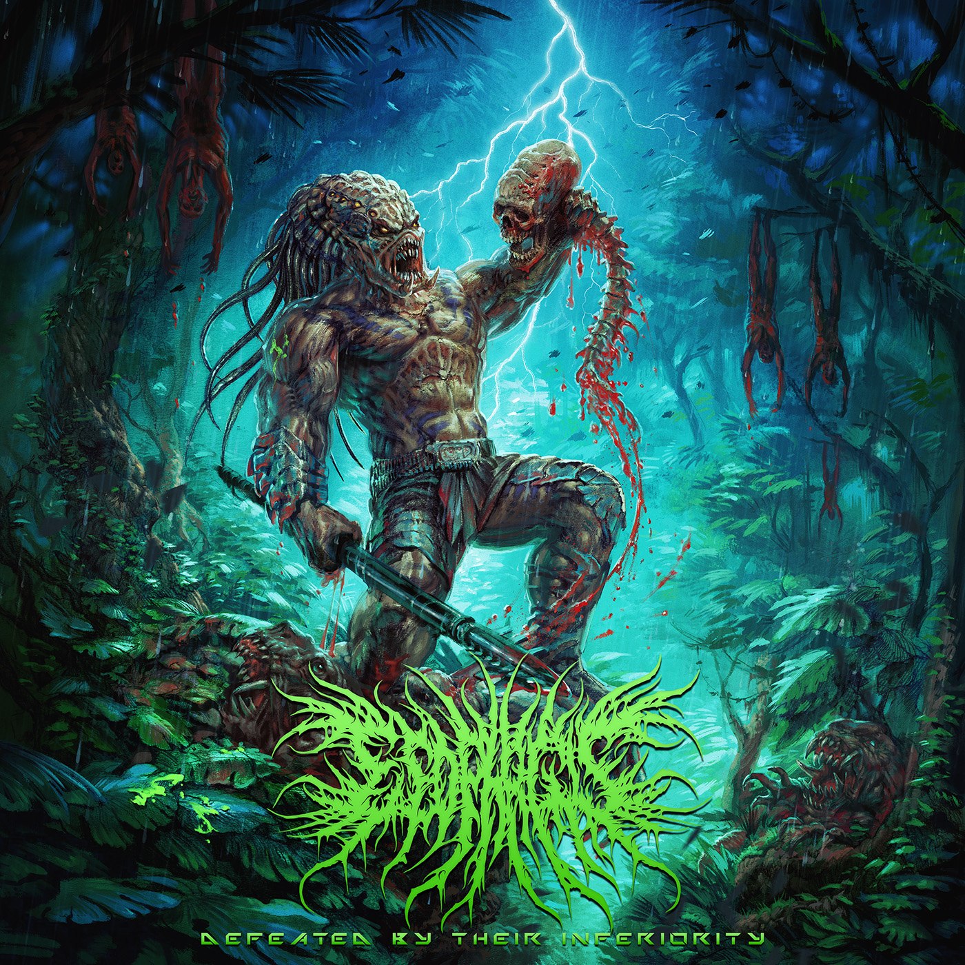 Esophagus - Defeated By Their Inferiority (2020) Slamming Brutal Death Metal (D5)