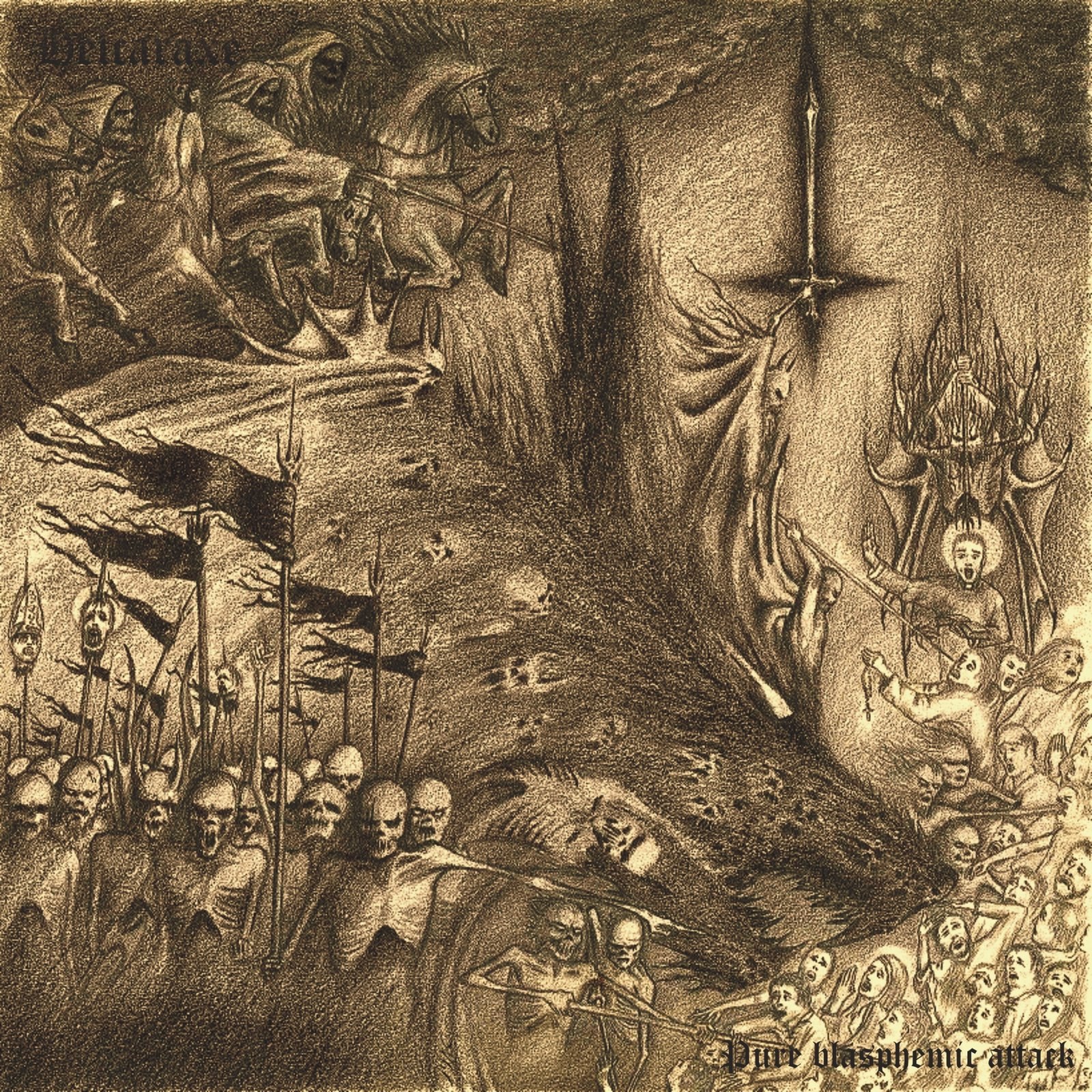 Helcaraxe - Pure Blasphemic Attack (2008) Black Metal (D5)