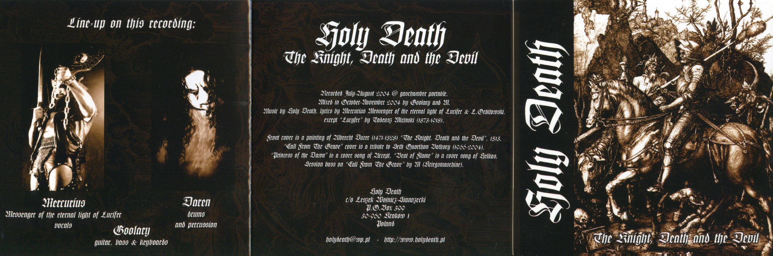 Holy Death - The Knight, Death And The Devil (2005) Black Metal