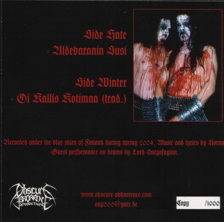 Horna - Vuohipaimen [ep] (2004) Black Metal