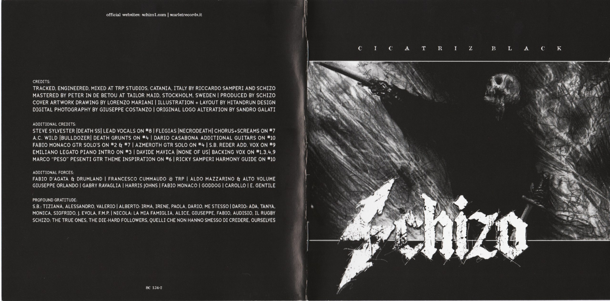 Schizo - Cicatriz Black (2007) Thrash⁄Black Metal