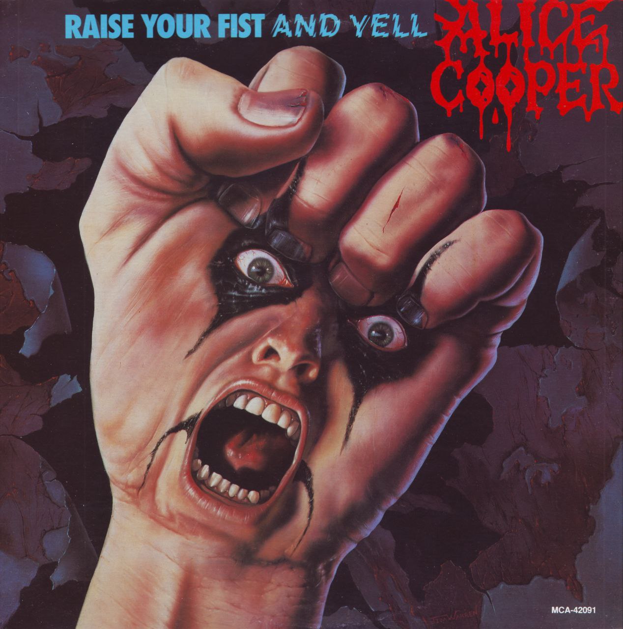 Alice Cooper - Raise Your Fist And Yell (1987) LP [WAV]