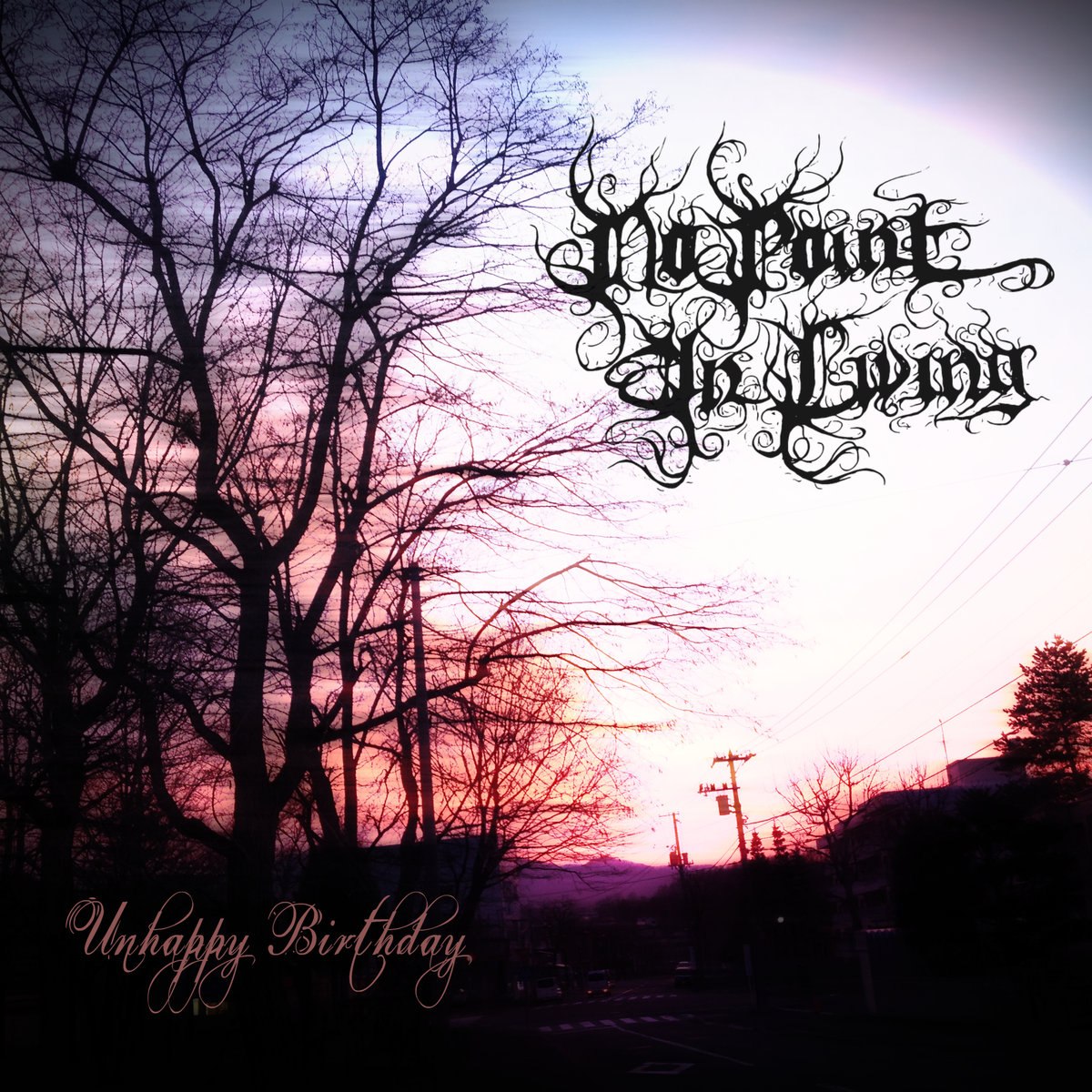 No Point In Living - Unhappy Birthday [single] (2018) Instrumental Depressive Black Metal