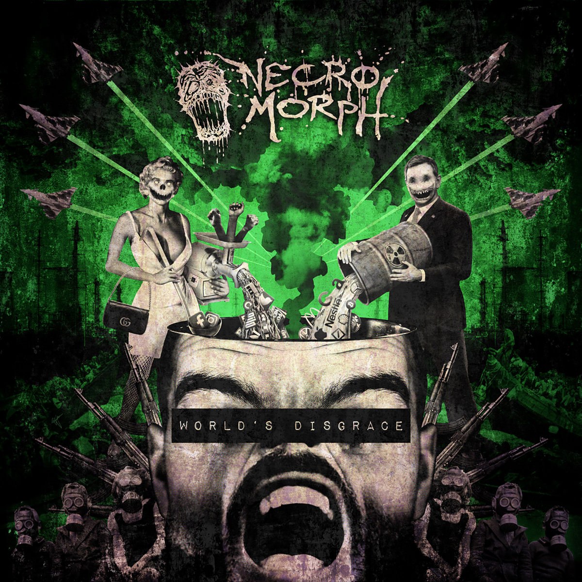 Necromorph - World's Disgrace (2023) Death Metal⁄Grindcore (D)