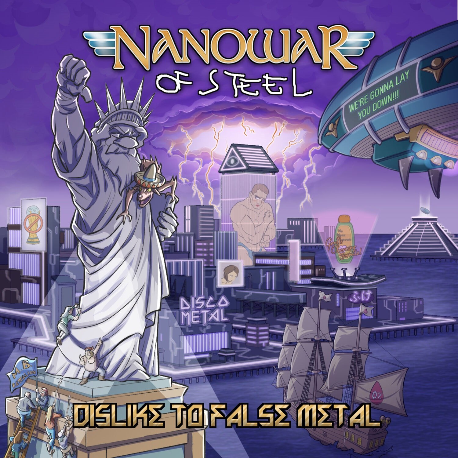 Nanowar Of Steel - Dislike To False Metal (2023) Heavy⁄Power Metal (D6)