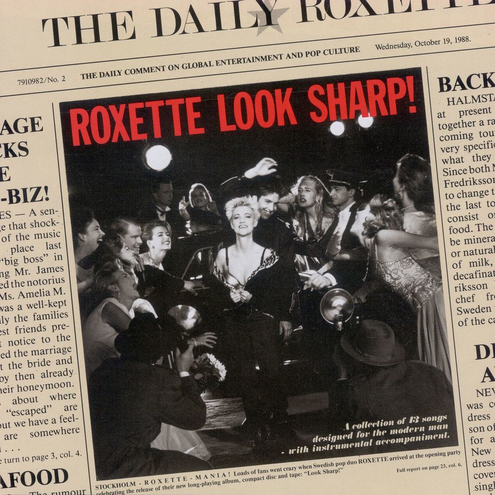 Roxette — Look Sharp! (1988) [FLAC]