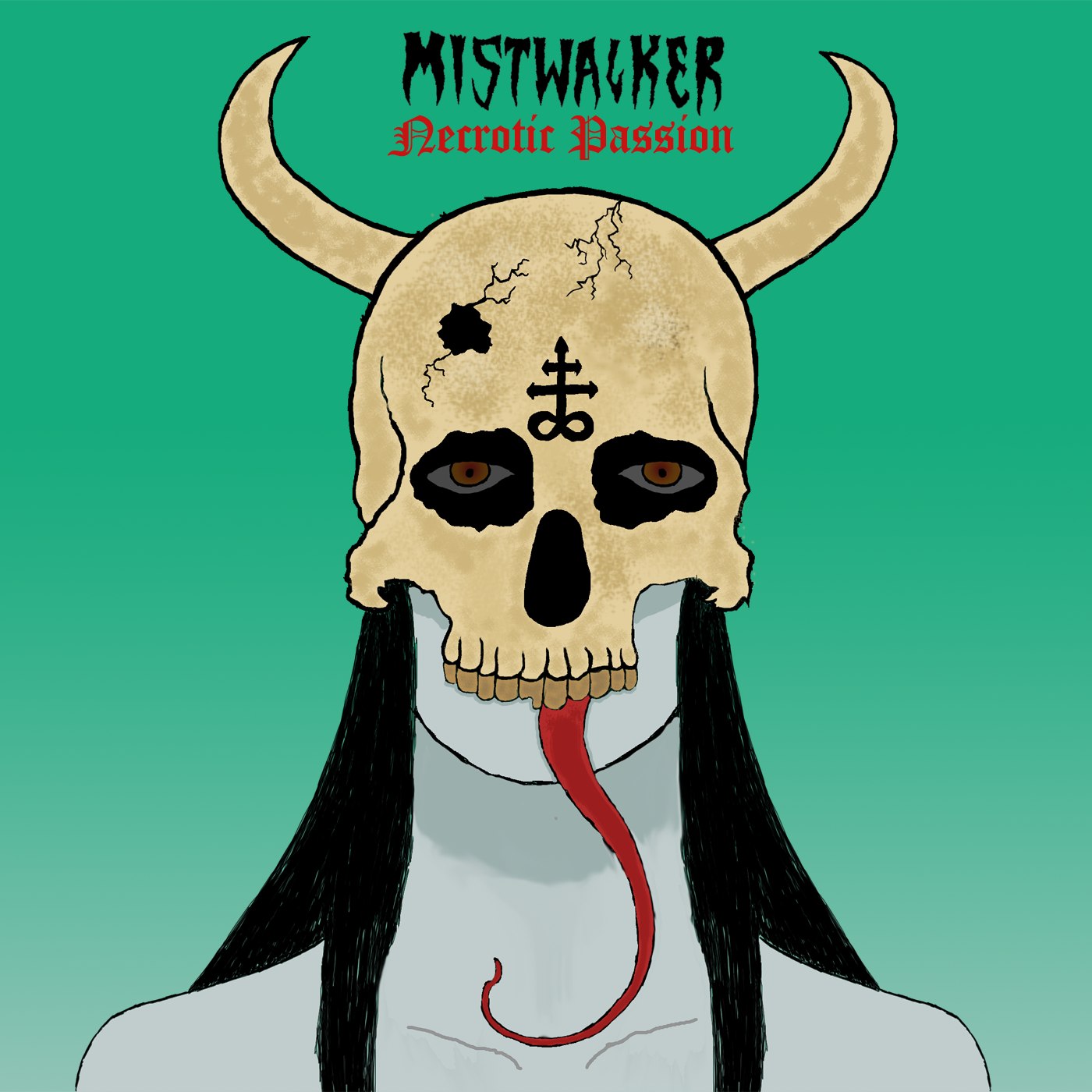 Mistwalker - Necrotic Passion (2016) Raw Black Metal (D13)