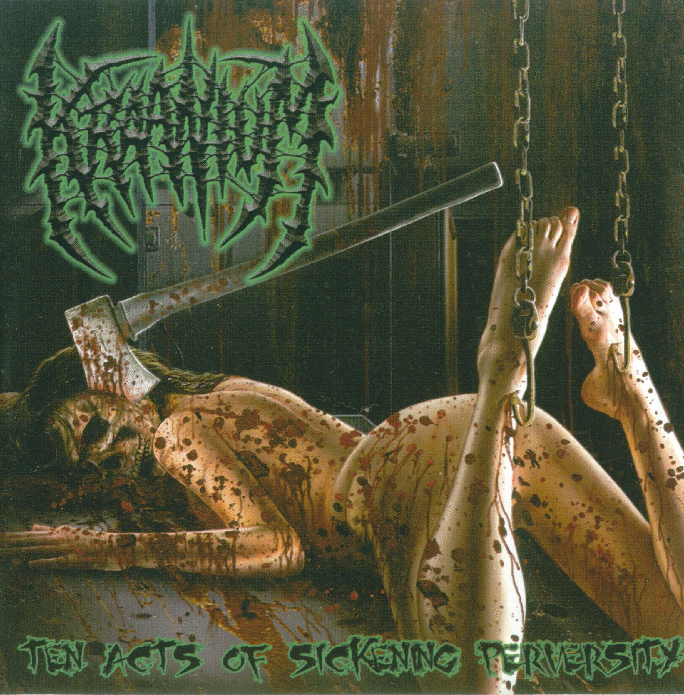 Kraanium - Ten Acts Of Sickening Perversity (2008) Brutal Death Metal⁄Guttural⁄Slam
