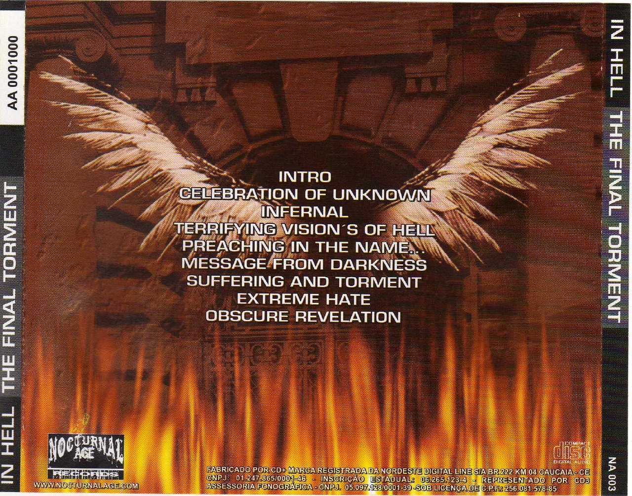 In Hell - The Final Torment (2004) Death⁄Thrash Metal
