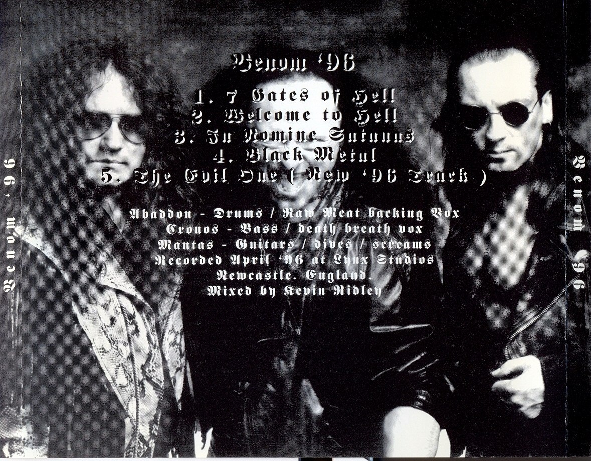 Venom - Venom '96 [ep] (1996) NWOBHM⁄Black⁄Speed Metal