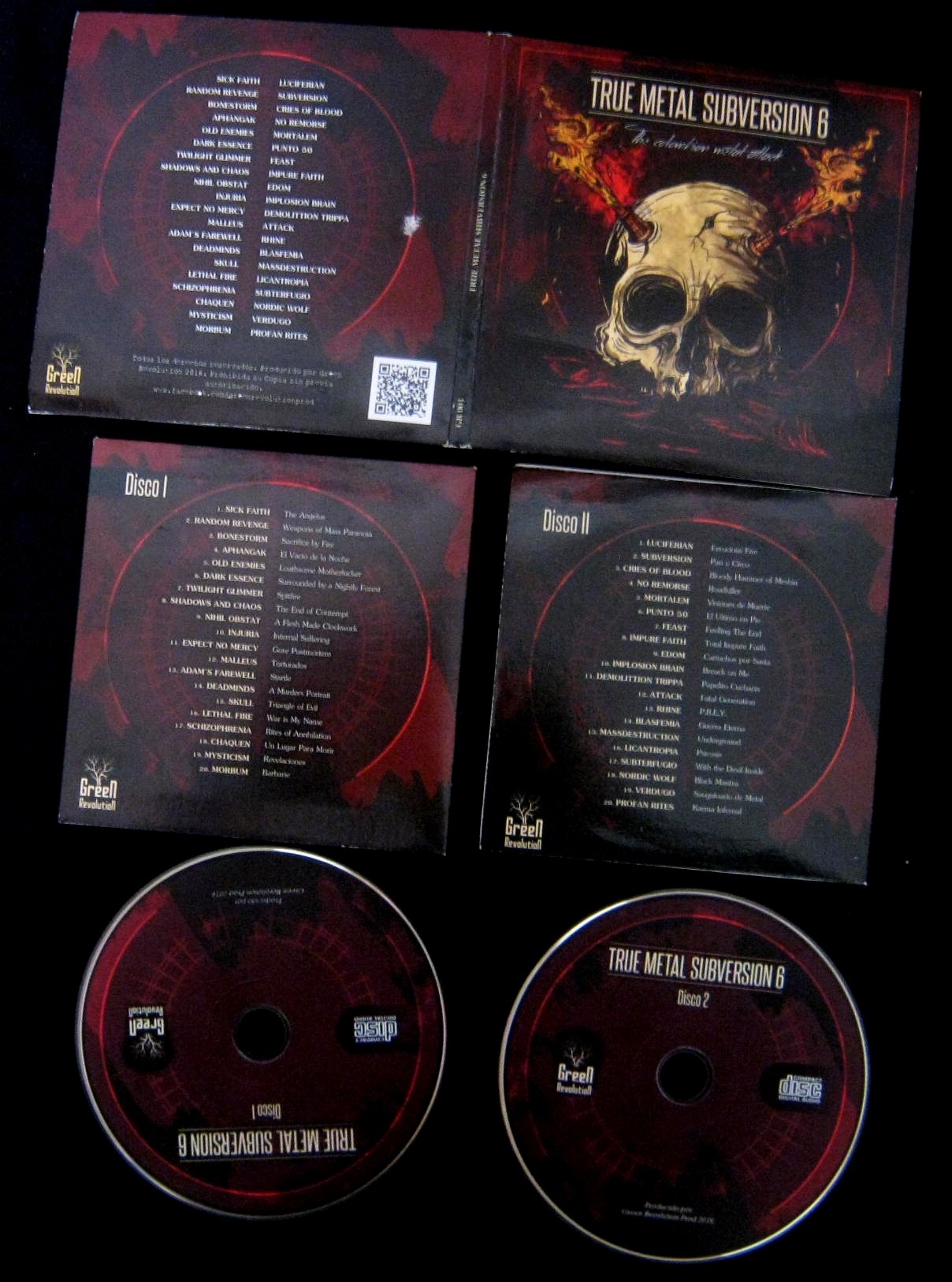 Various Artists - True Metal Subversion 6 – The Colombian Metal Attack [compilation 2 cd] (2016) Various Metal