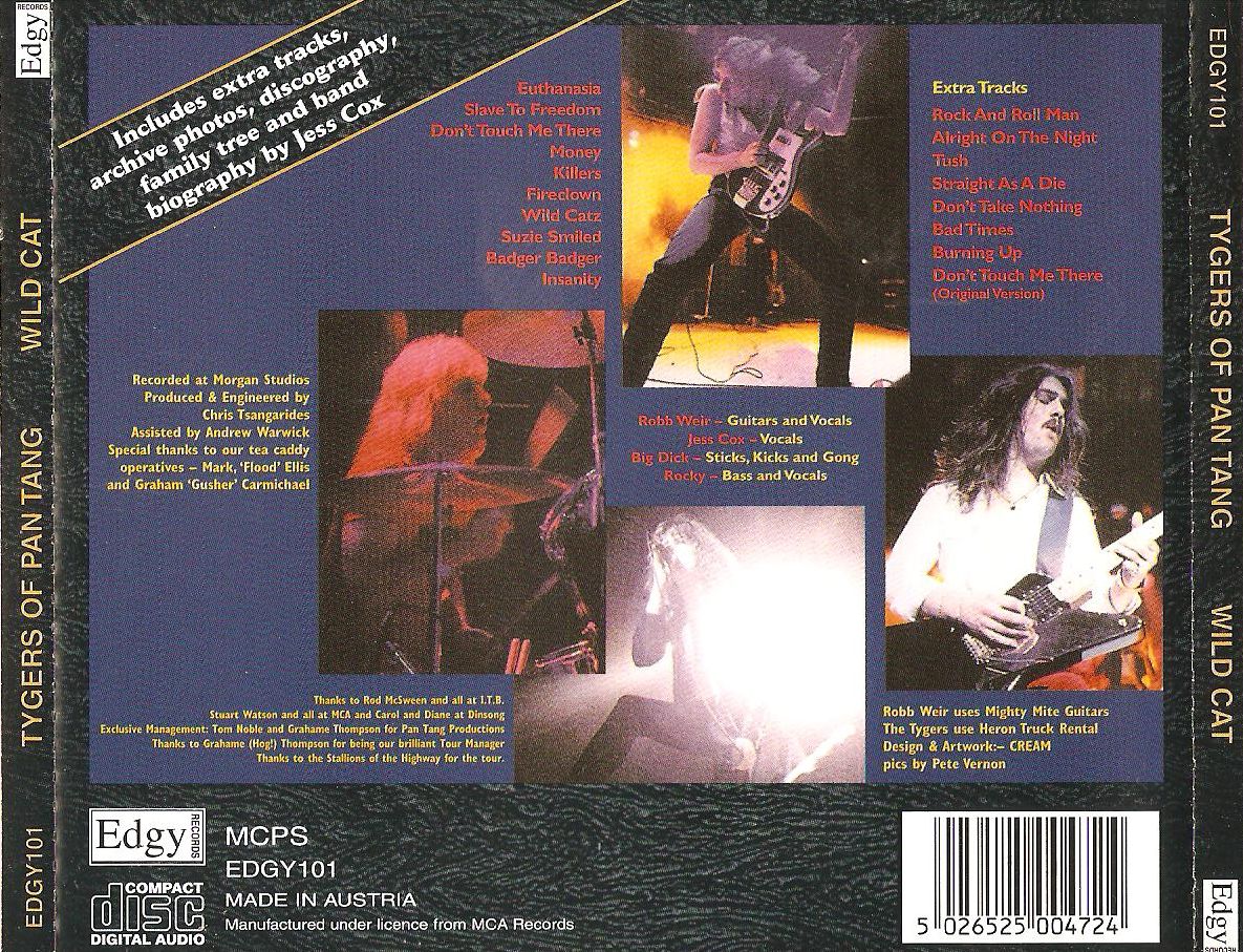Tygers Of Pan Tang - Wild Cat (1980) NWOBHM