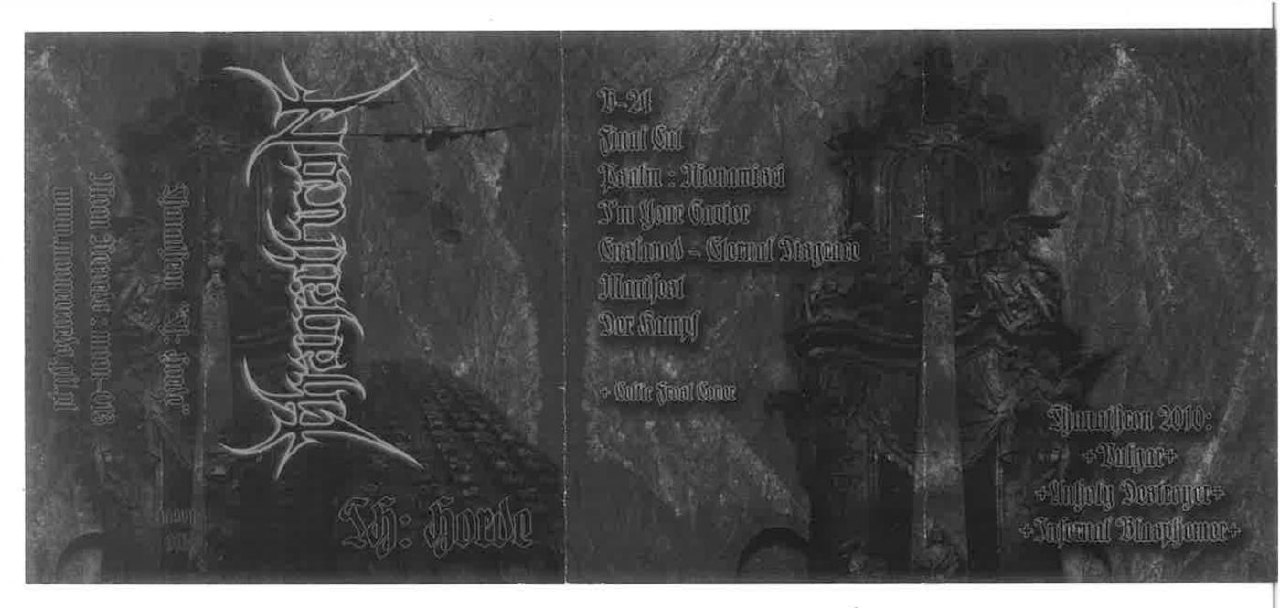 Thanathron - TH; Horde [demo] (2010) Black Metal