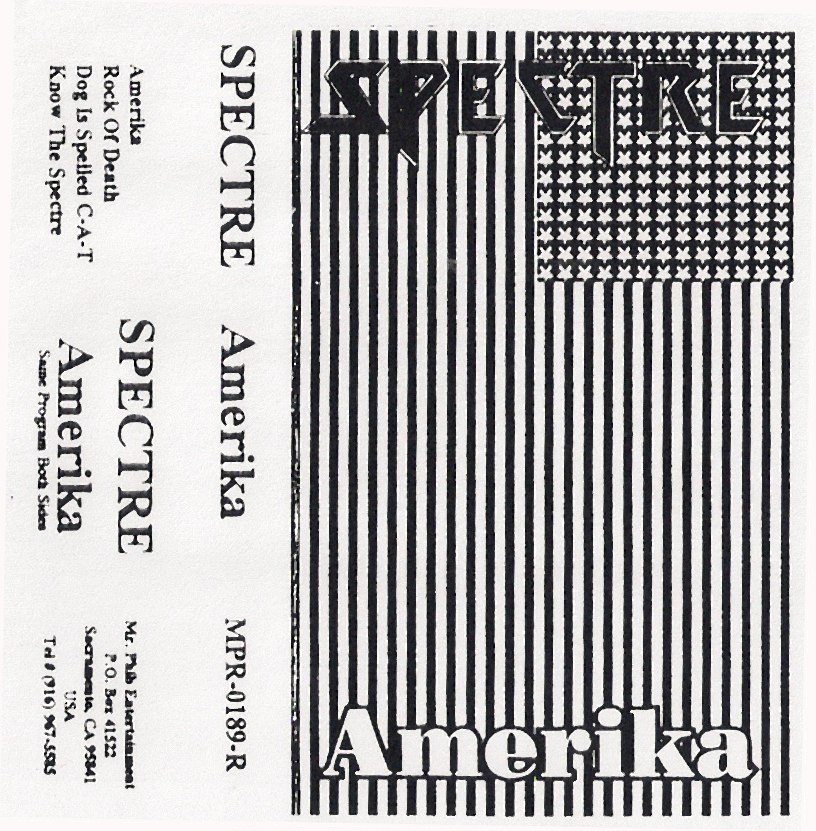 Spectre - Amerika [ep] (1991) Power⁄Thrash Metal (D6)