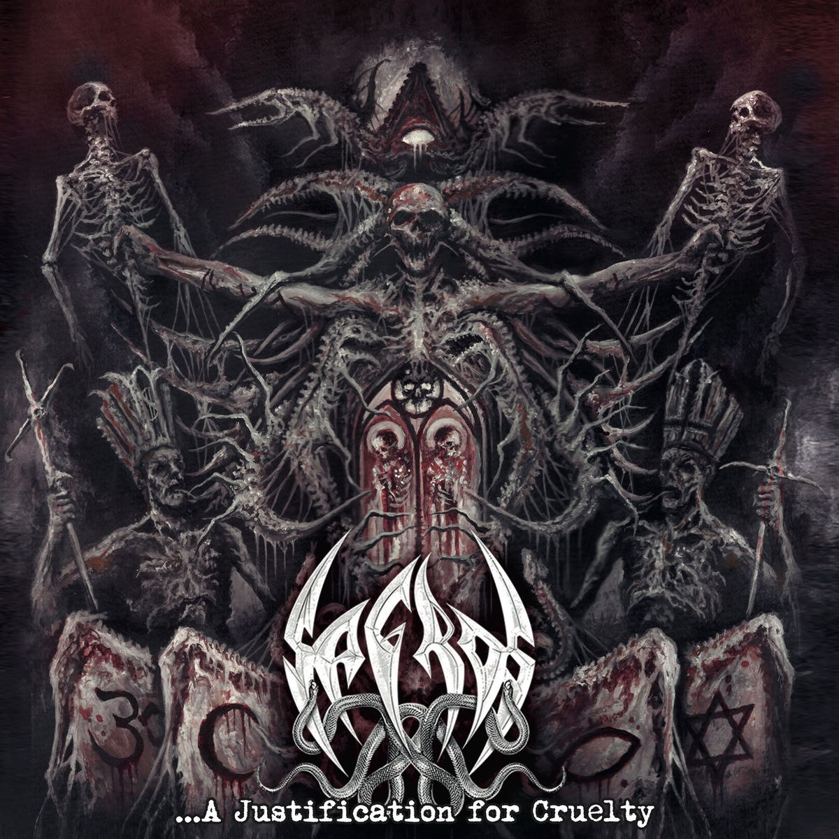 Sagros - ...A Justification For Cruelty (2015) Old School Thrash Metal