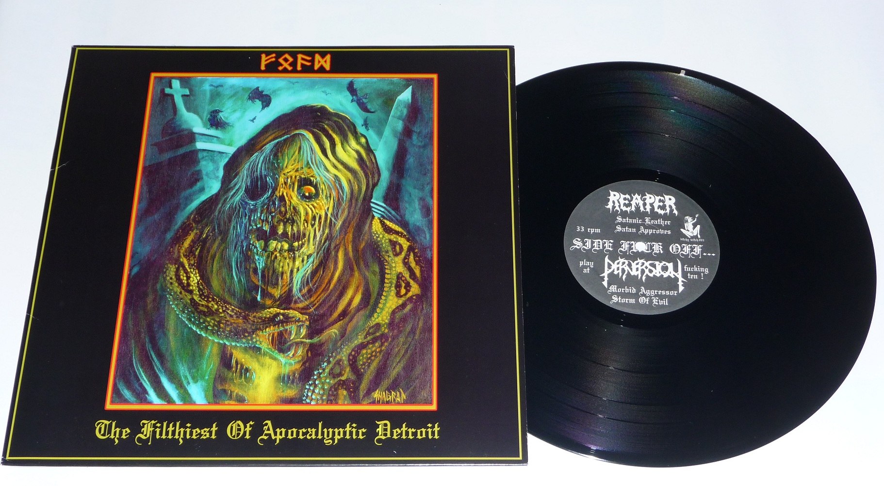 Reaper & Perversion & Shitfucker & Anguish - F.O.A.D - The Filthiest of Apocalyptic Detroit [split] (2012) Thrash⁄Death⁄Black Metal