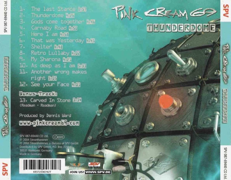 Pink Cream 69 - Thunderdome (2004) Melodic Power Metal - Glam⁄Hard Rock