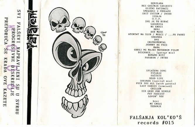 Patareni - Ukor Pred Isključenje [demo] (1992) Grindcore⁄Crust