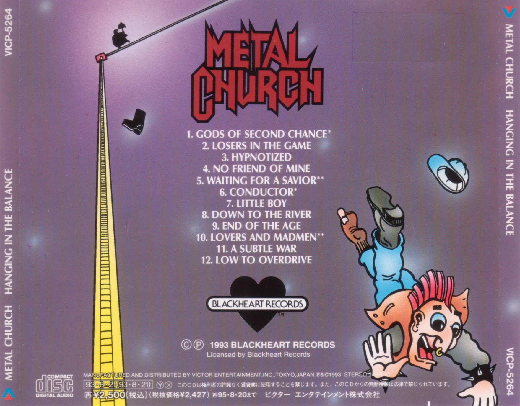 Metal Church - Hanging In The Balance (1994) Heavy⁄Power⁄Thrash Metal