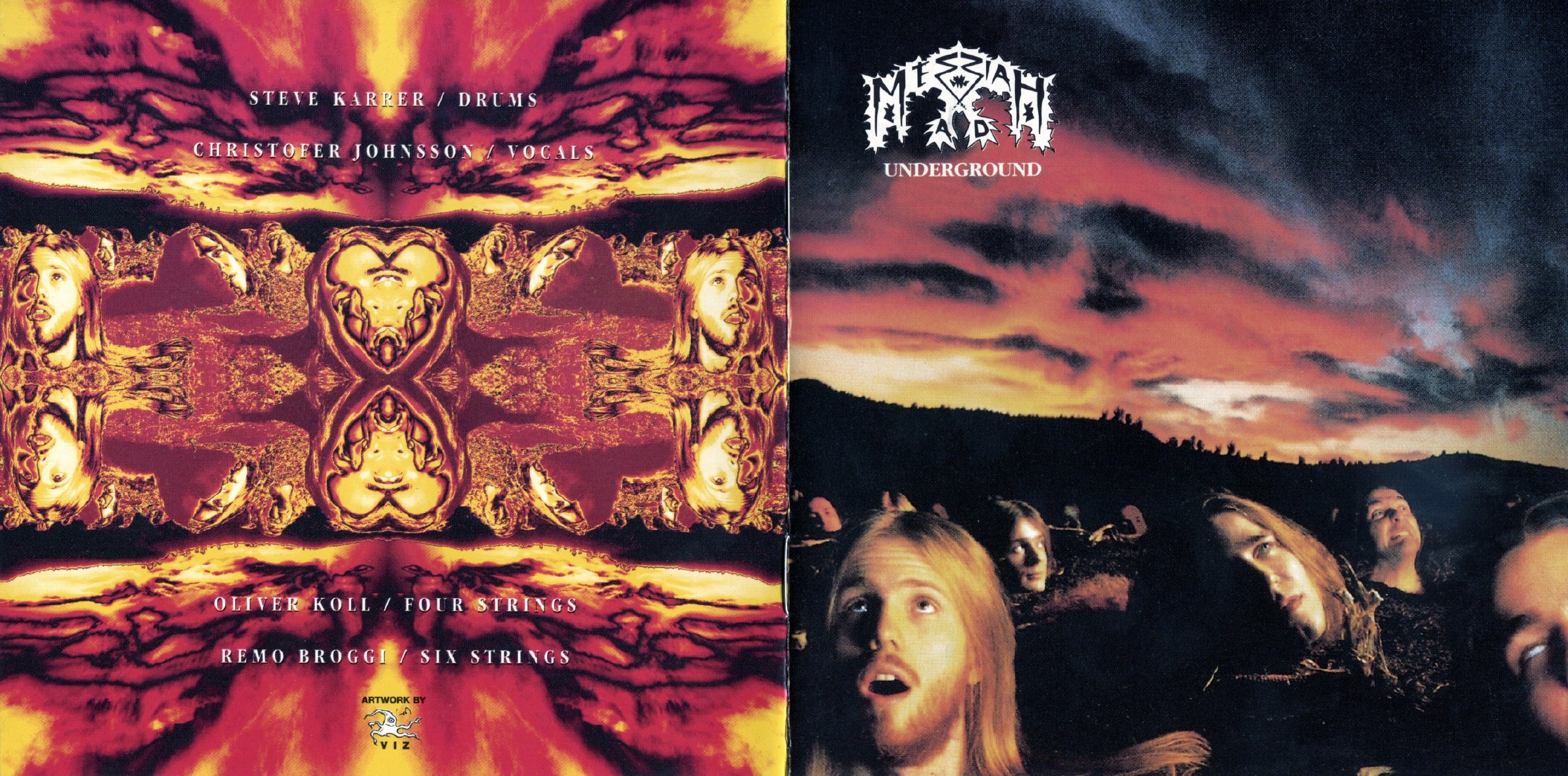 Messiah - Underground  (1994) Death Metal