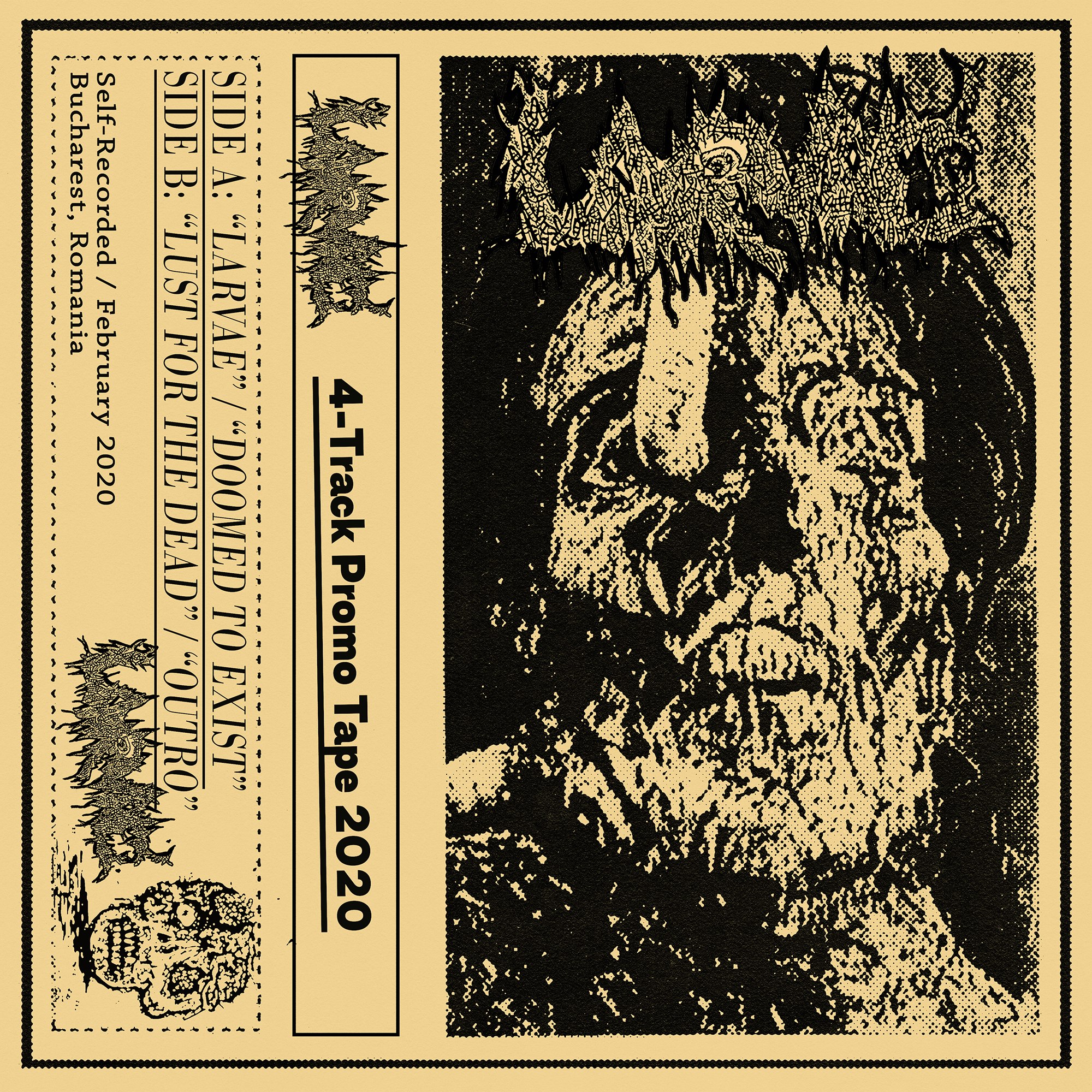 Larvae - 4-Track Promo Tape [demo] (2020) Death⁄Doom Metal