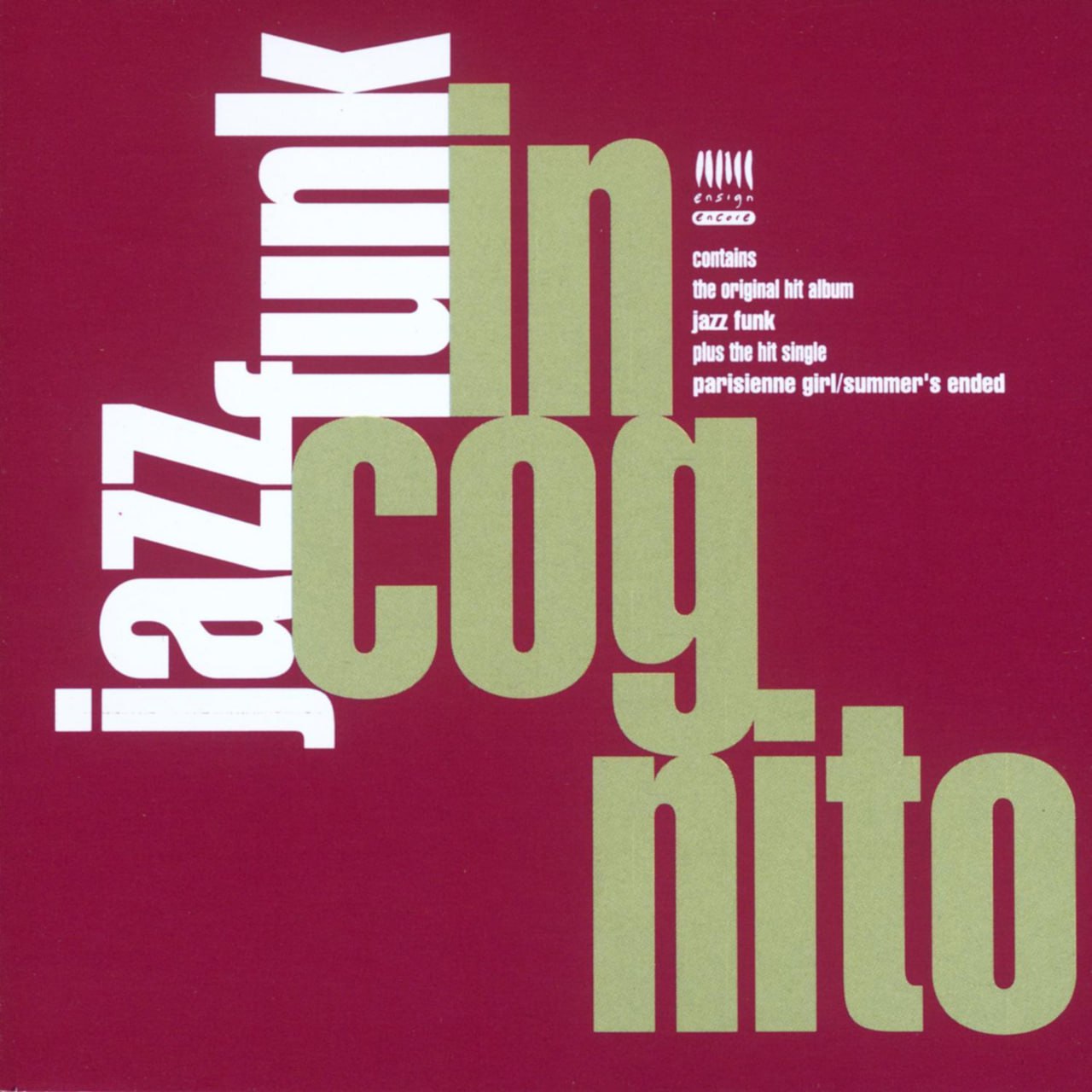Incognito - Jazz Funk (1981) [FLAC]