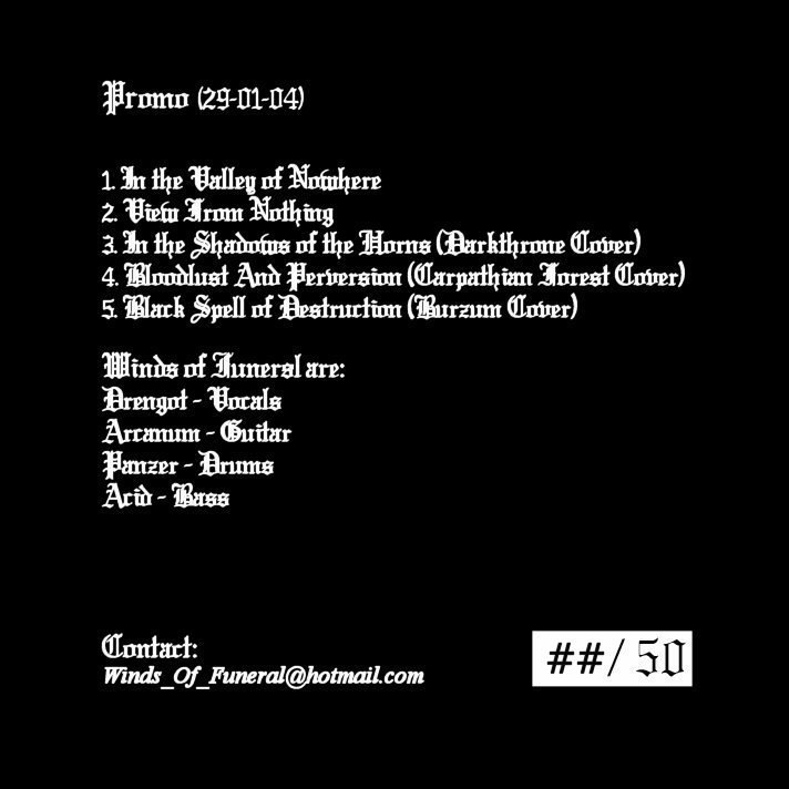 Winds Of Funeral - Promo [demo] (2004) Black Metal