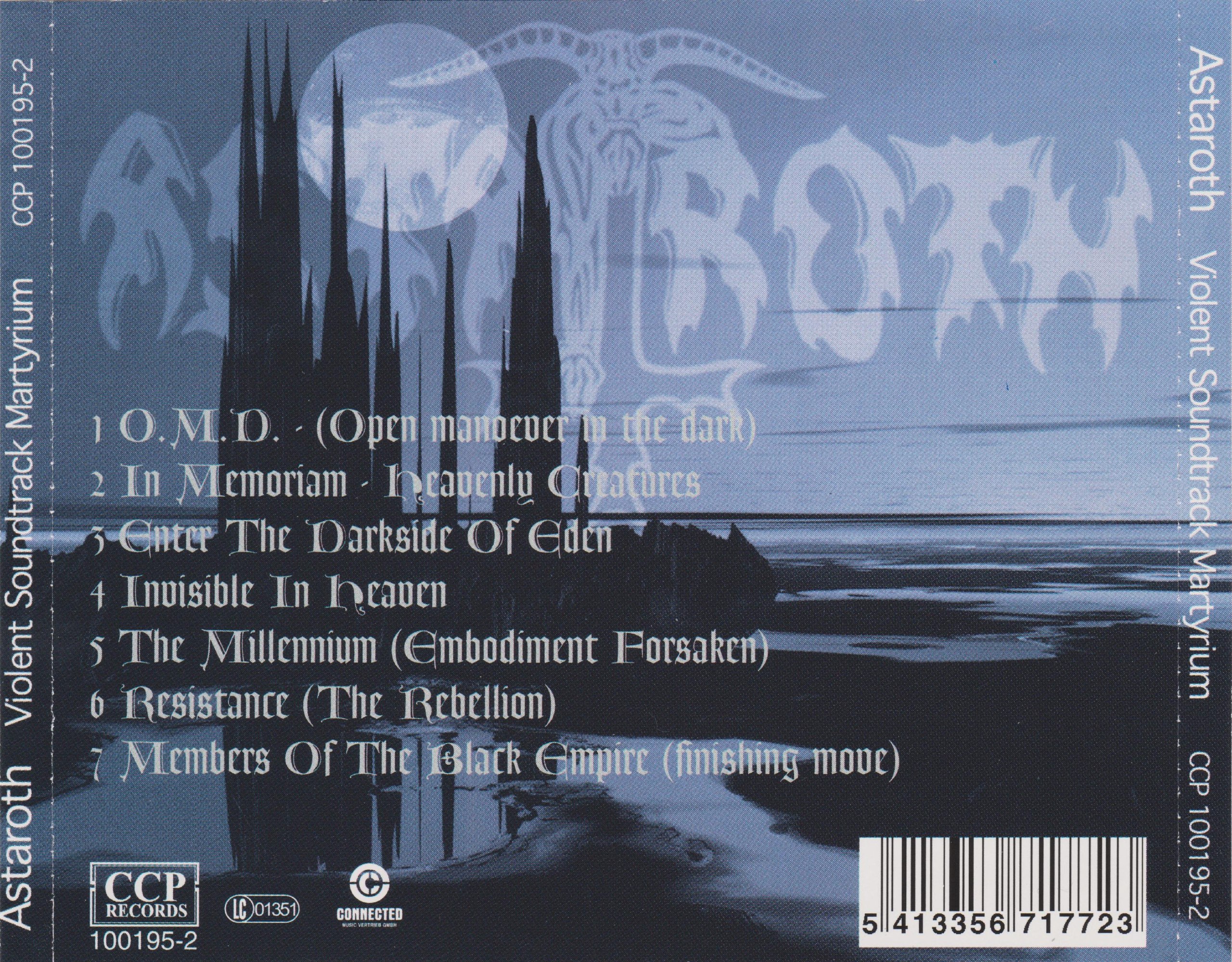 Astaroth - Violent Soundtrack Martyrium (1999) Atmospheric⁄Symphonic Black Metal