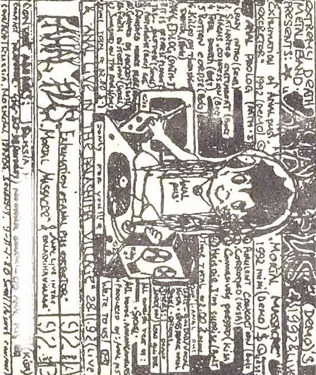 Anal Pus - Exhumation Of Anal Pus Excretor [demo] (1992) Death Metal