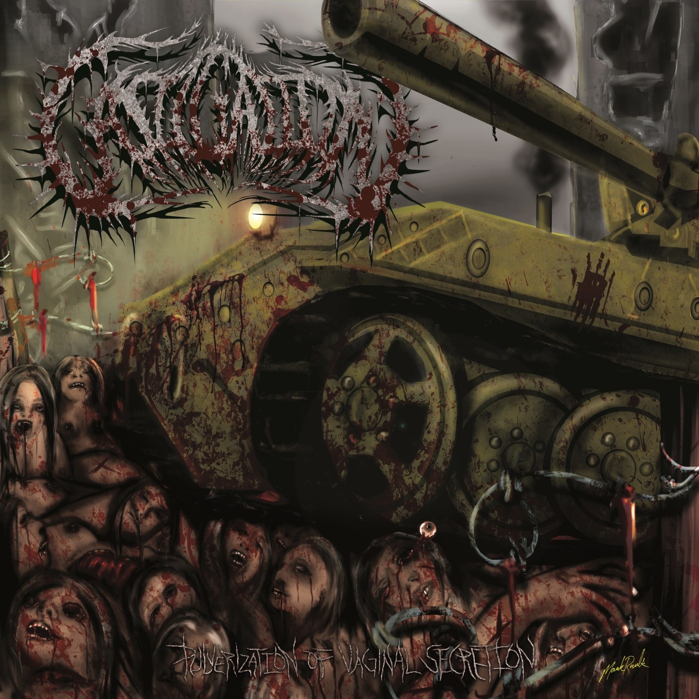 Castigation - Pulverization Of Vaginal Secretion (2022) Brutal Death Metal