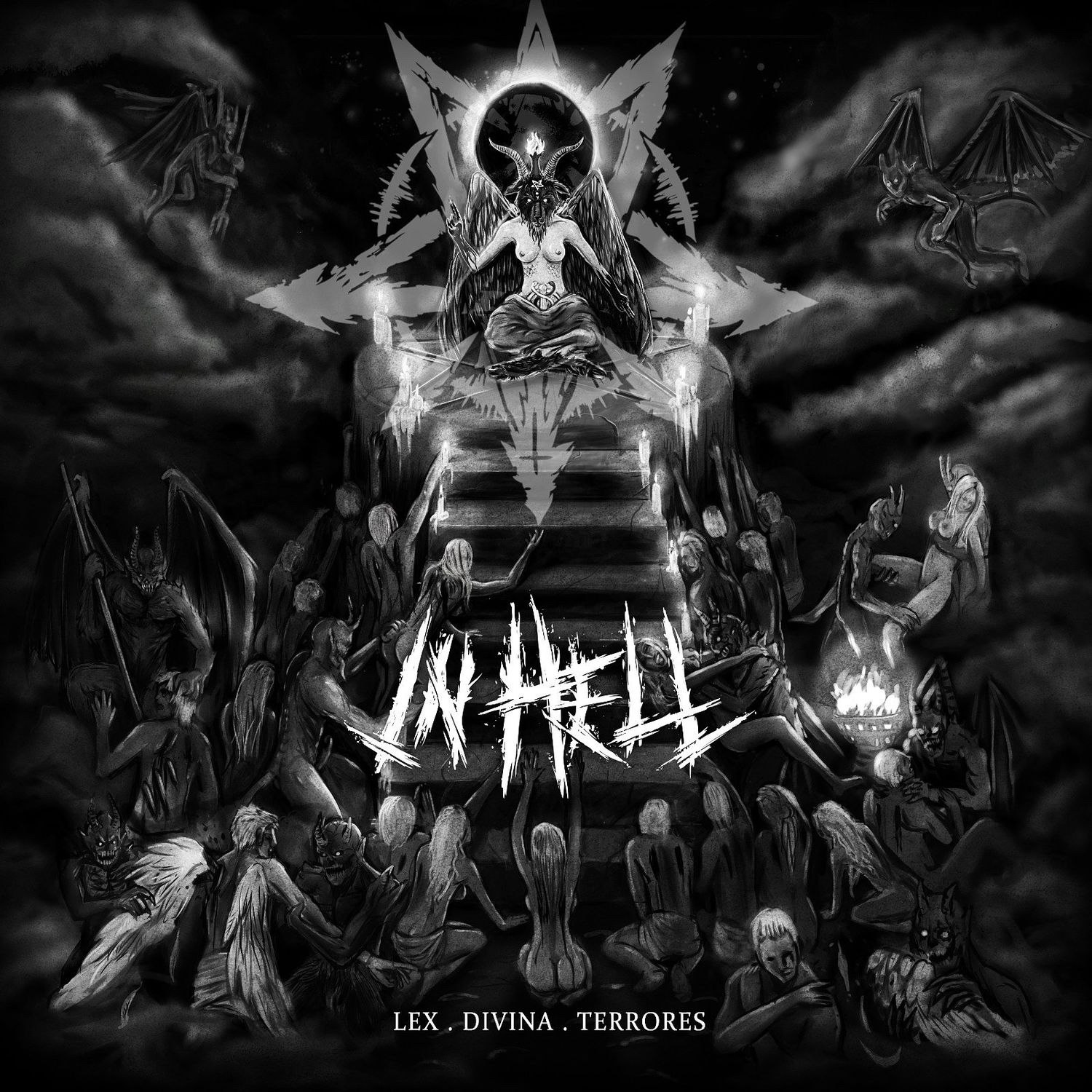 In Hell - Lex Divina Terrores (2022) Black⁄Death Metal (D9)
