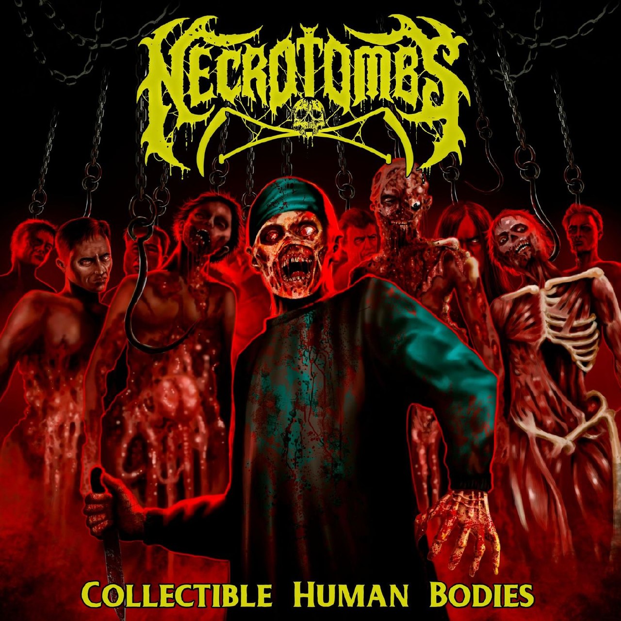 Necrotombs - Collectible Human Bodies (2022) Death Metal (D4)