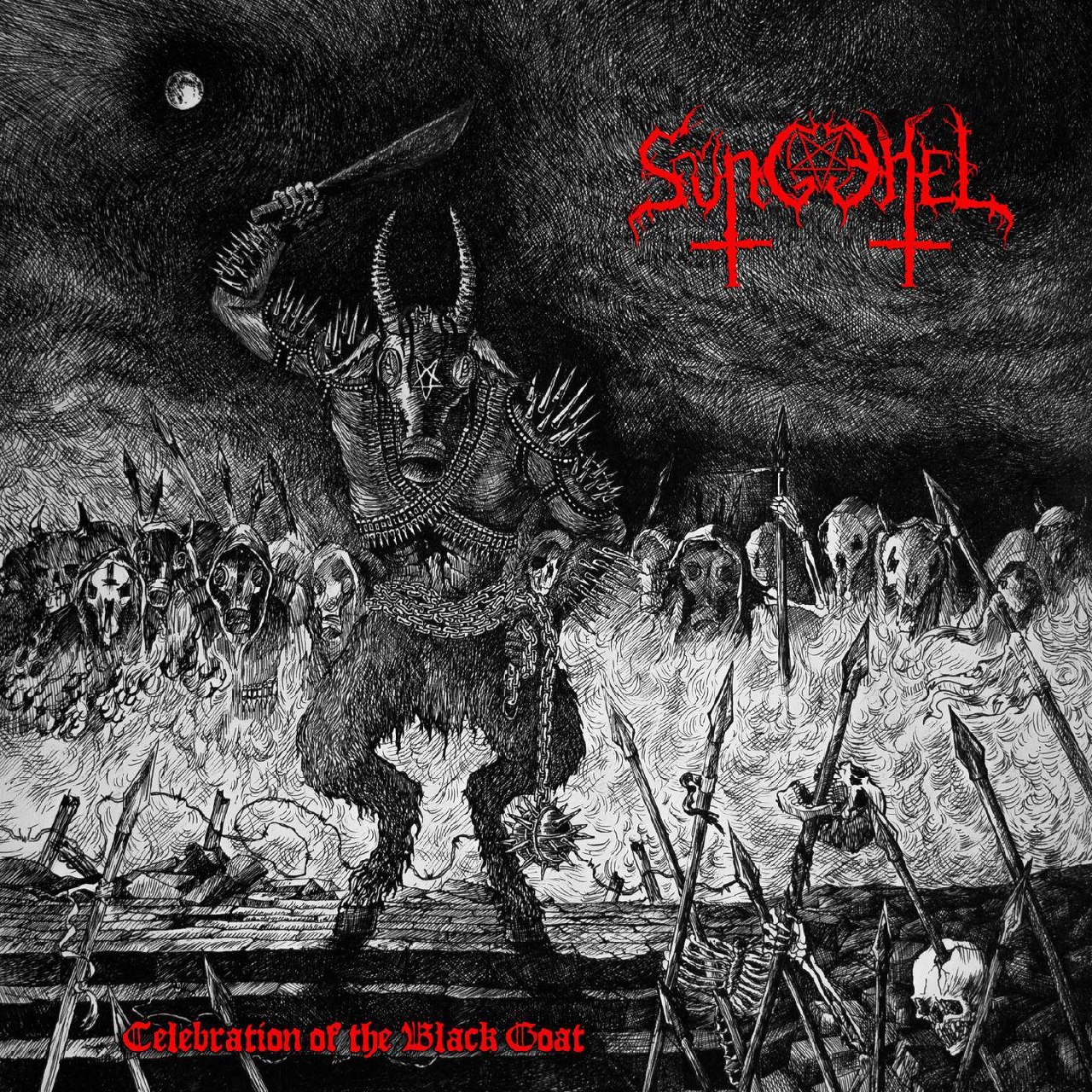 Süngehel - Celebration Of The Black Goat (2016) Black⁄Death Metal