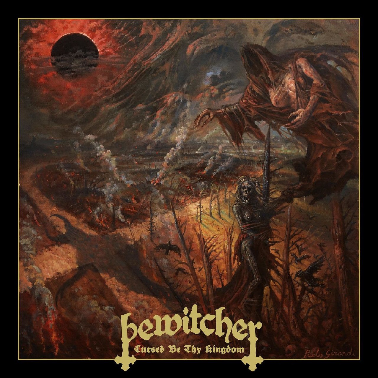 Bewitcher - Cursed Be Thy Kingdom (2021) Blackened Heavy⁄Speed Metal (D6)