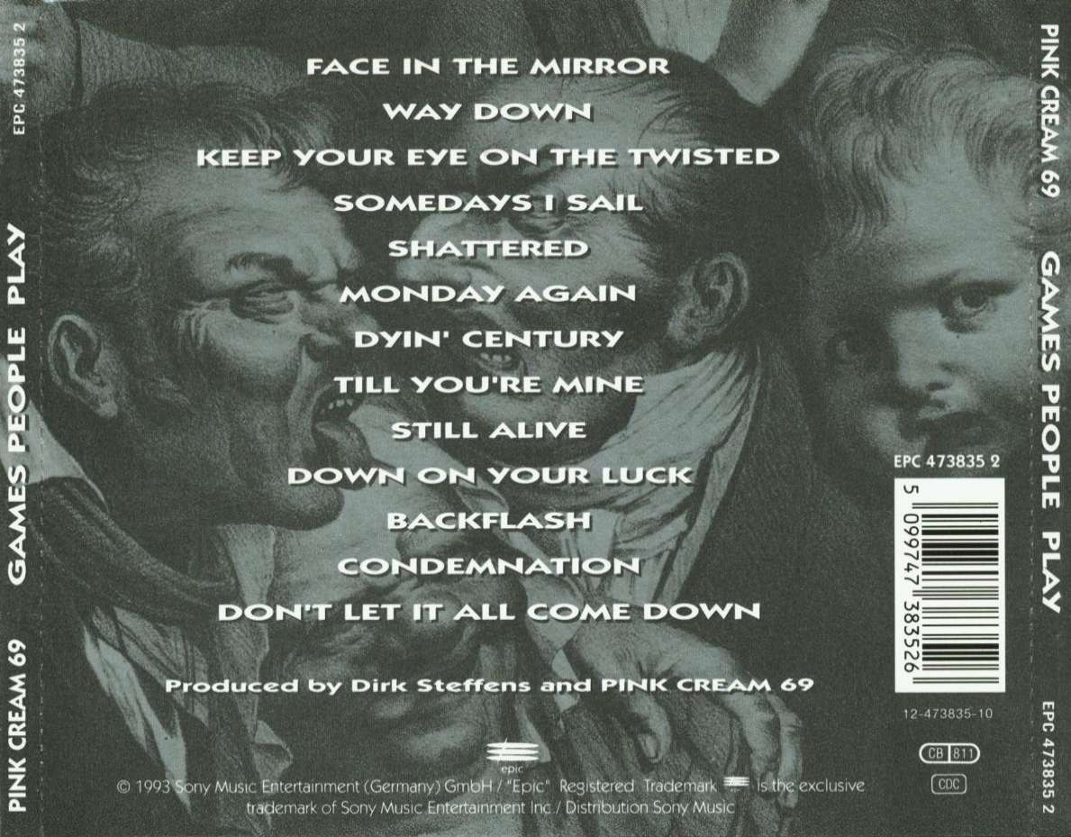 Pink Cream 69 - Games People Play (1993) Melodic Power Metal