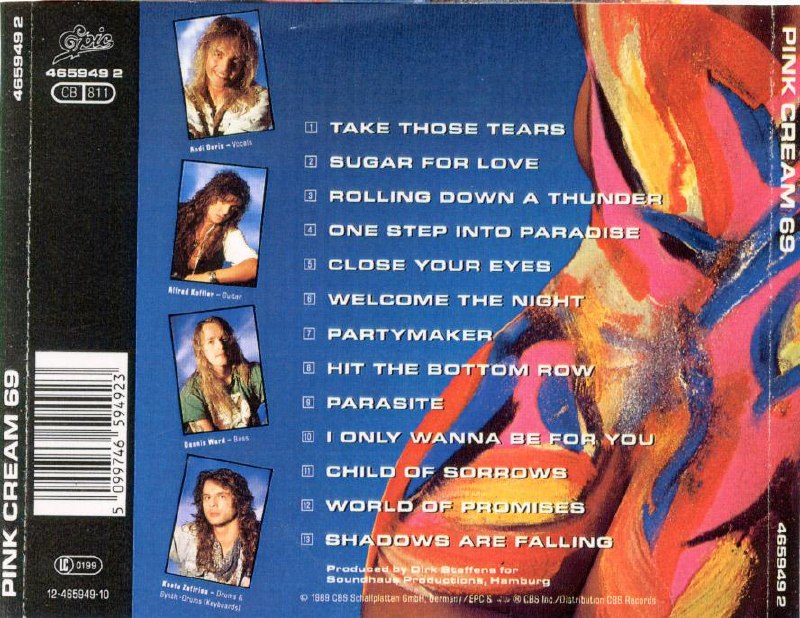 Pink Cream 69 - Pink Cream 69 (1989) Melodic Power Metal