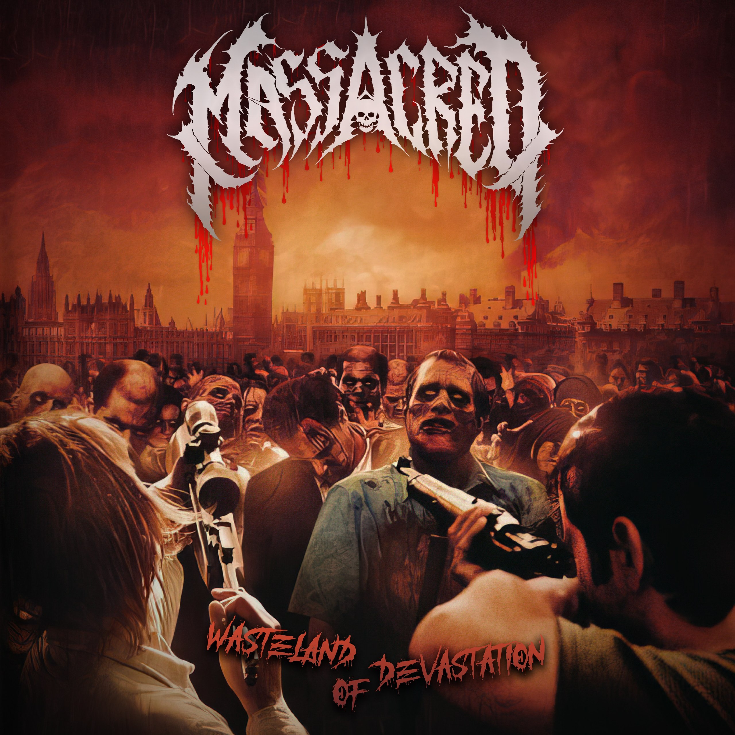 Massacred - Wasteland Of Devastation [ep] (2022) Brutal Death Metal⁄Grindcore (D4)