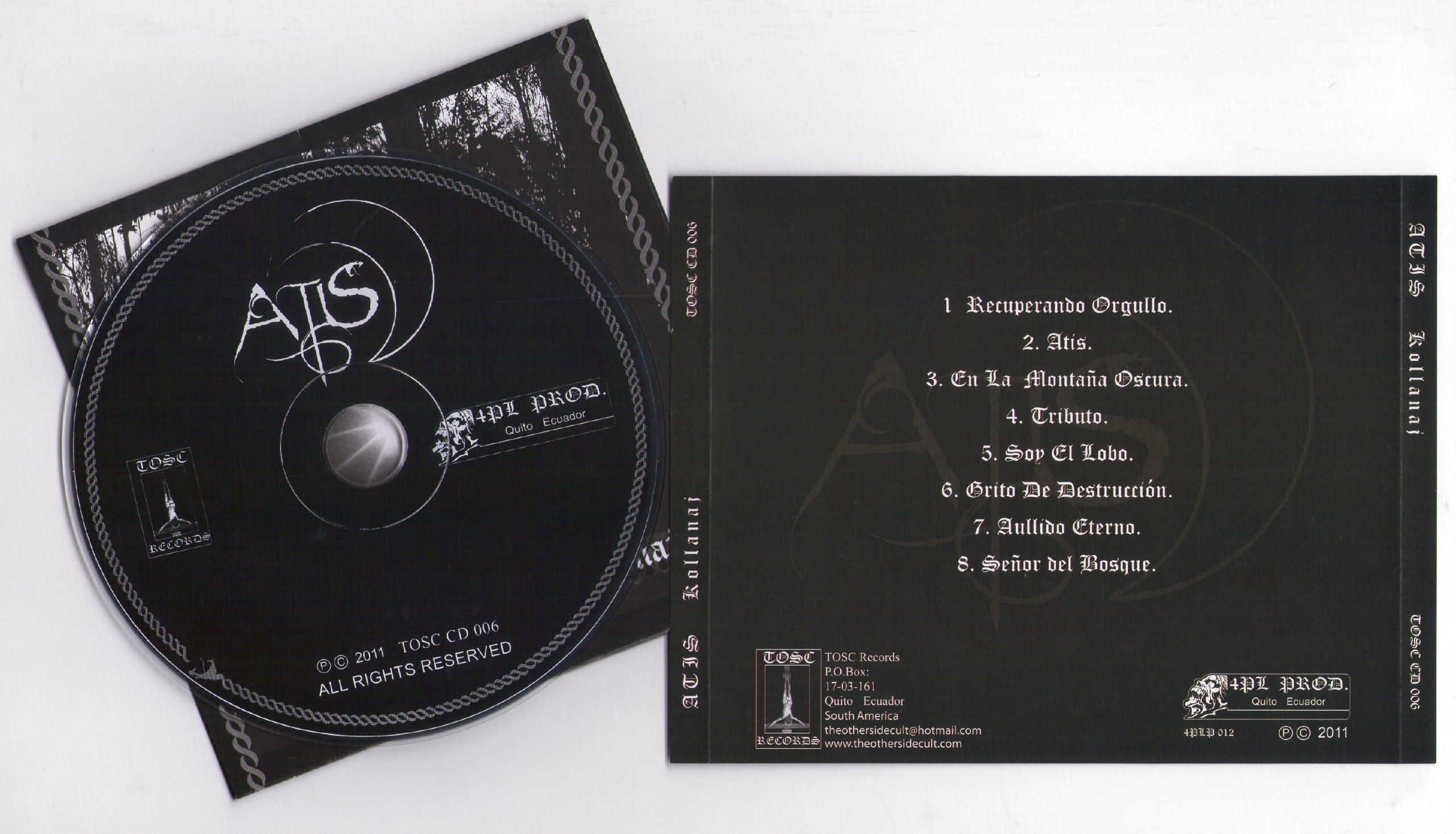 Atis - Kollanaj (2011) Black Metal
