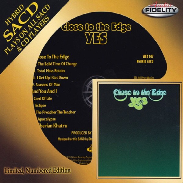 Yes — Close to the Edge (1972) SACD [DSD]