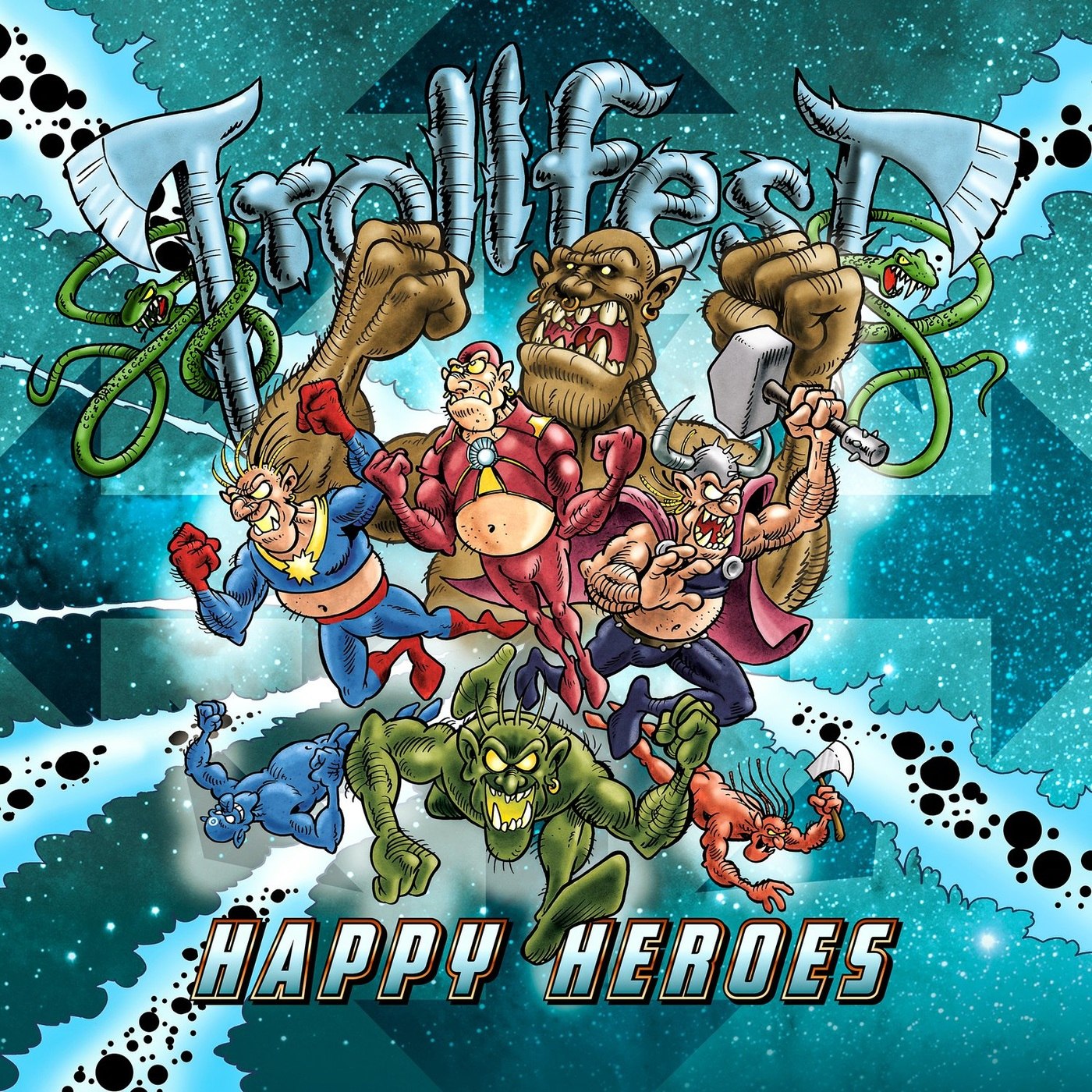 Trollfest - Happy Heroes [ep] (2021) Folk Metal (D)